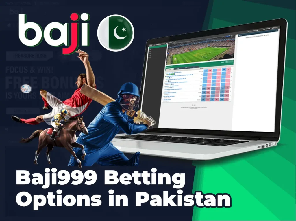 Baji999 Betting Options in Pakistan